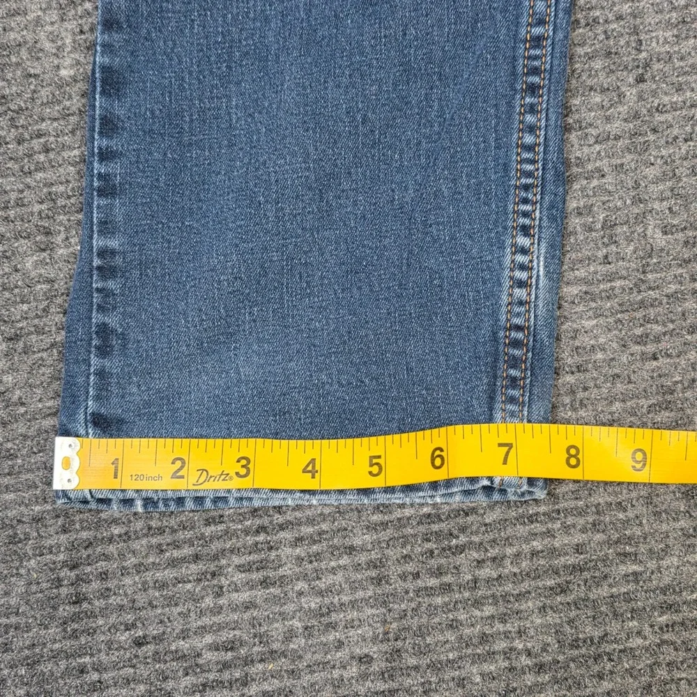 Levis 505 Regular Fit Jeans Men's Size 36x32 Blue Medium Wash Straight Leg Denim